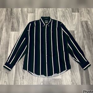 SIZE XL VINTAGE POLO RALPH LAUREN OXFORD BUTTON UP LONG SLEEVE SHIRT